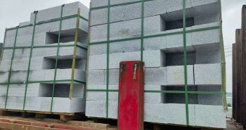 鄂尔多斯 芝麻白花岗岩路沿石，平石，路侧石，马路牙子，路缘石，立缘石，平缘石等