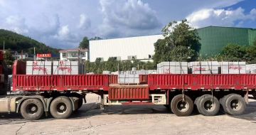 鄂尔多斯 芝麻灰花岗岩地铺石出货日常