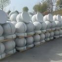 鄂尔多斯 白麻花岗岩石材圆球，石球，挡车球，隔离球，景观石球，风水球等