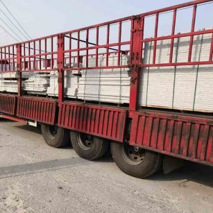 鄂尔多斯 白麻荔枝面外墙干挂，工厂装车日常