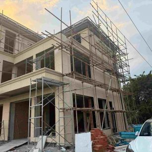 鄂尔多斯 黄金麻荔枝面花岗岩外墙干挂