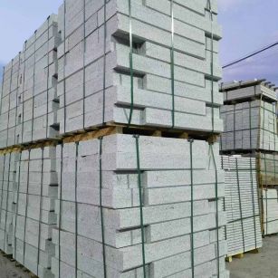 鄂尔多斯 芝麻白花岗岩路沿石，路缘石，路肩石，道牙，立缘石，马路牙子，街沿石，侧石等