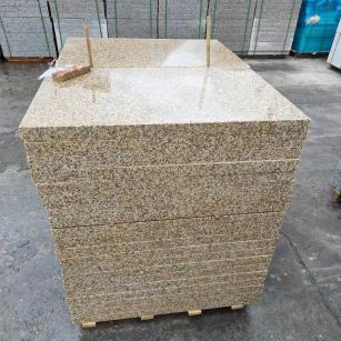 鄂尔多斯 湖北黄金麻花岗岩石材荔枝面外墙石材