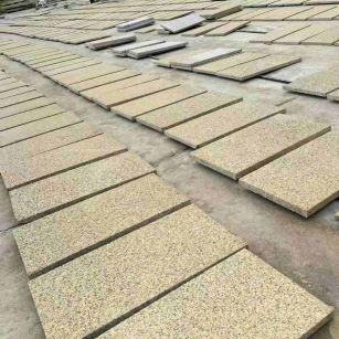 鄂尔多斯 黄金麻荔枝地铺石面排板