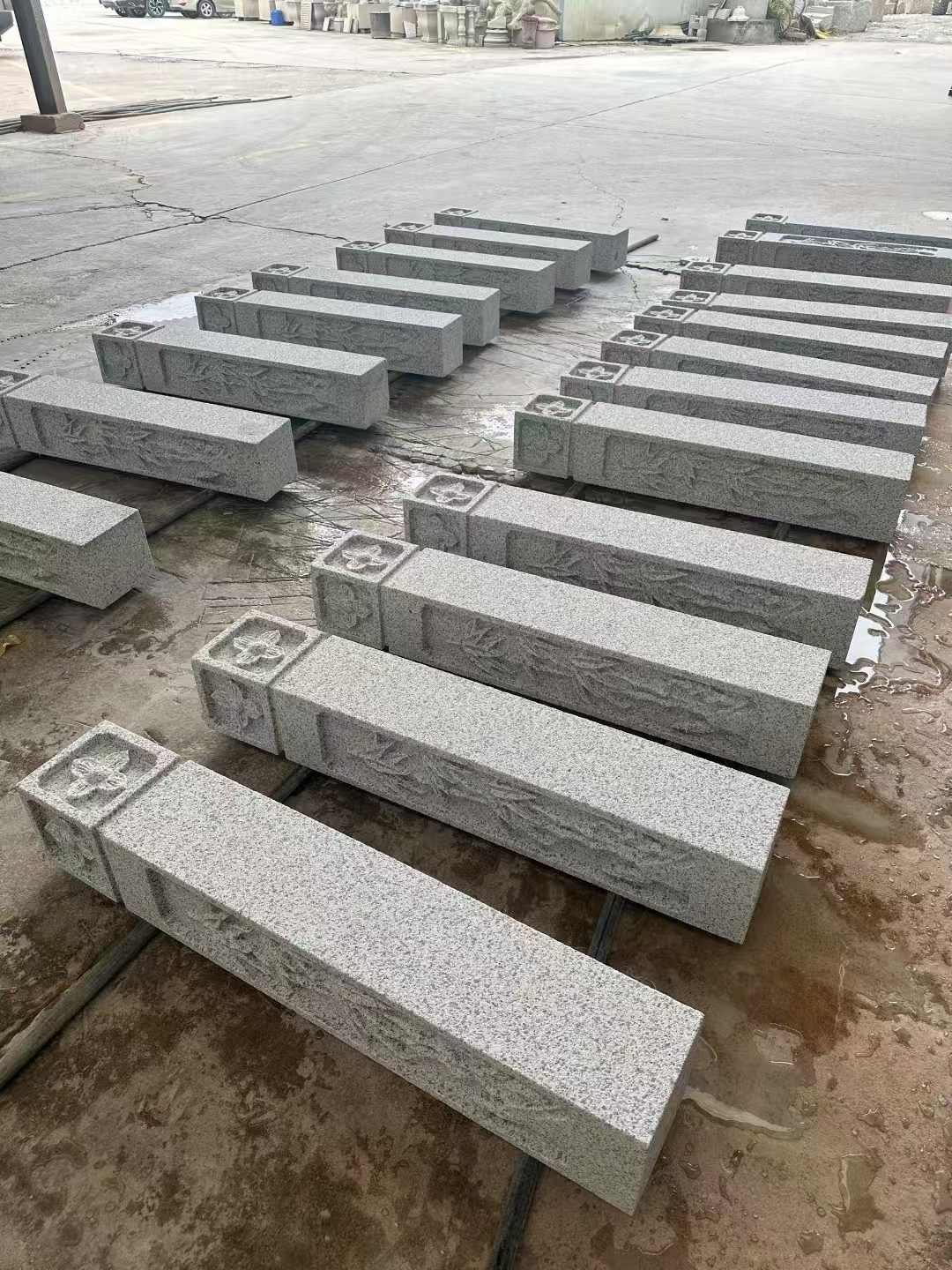 鄂尔多斯 白麻方柱雕花防水