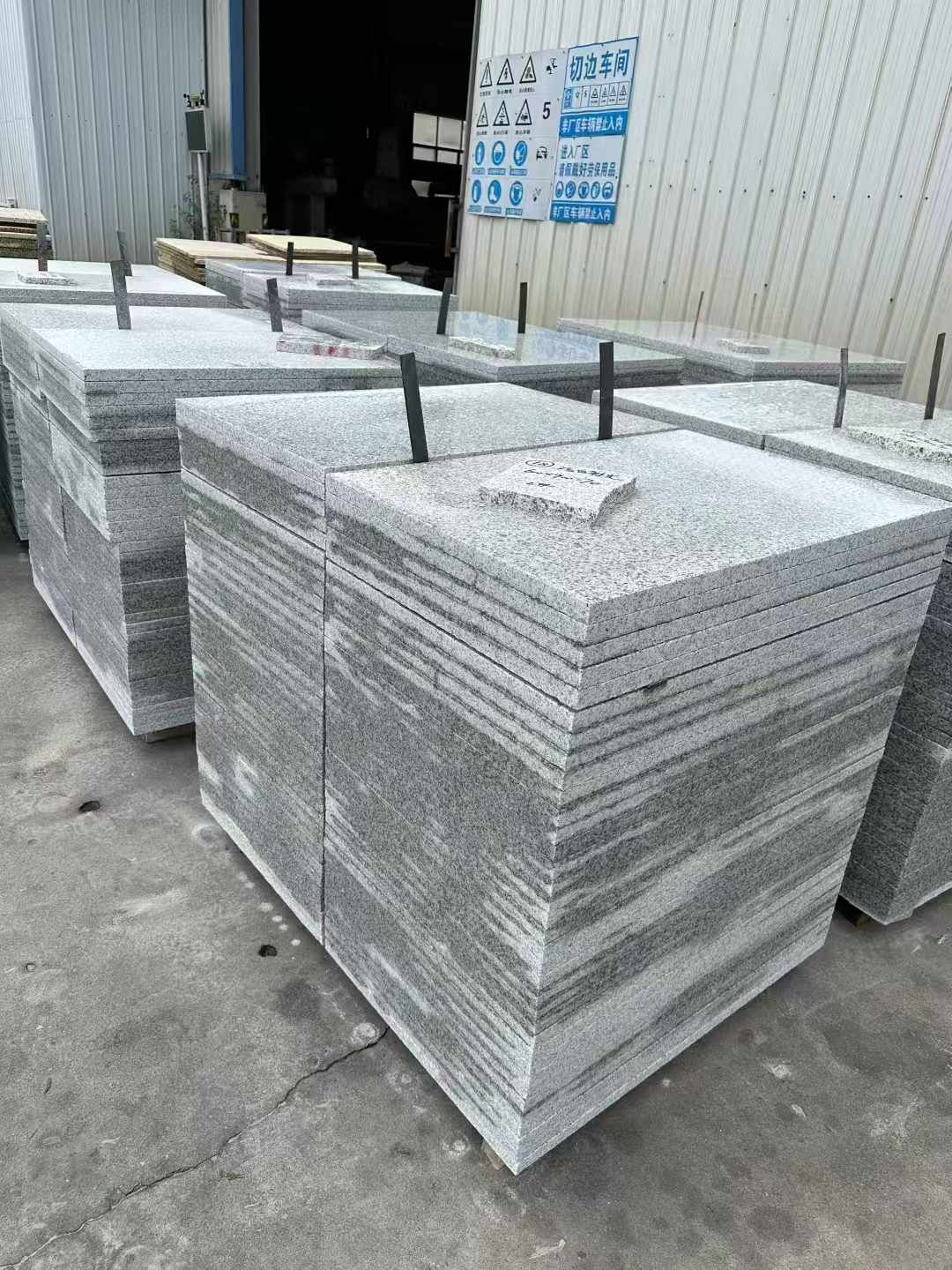 鄂尔多斯 白麻光面干挂成品